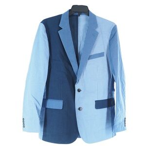 J.Crew Ludlow Slim-Fit Unstructured Blazer in Seersucker Portuguese Cotton